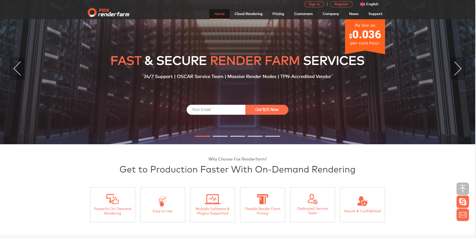 Top 5 Best Render Farms for CPU and GPU - Fox render farm