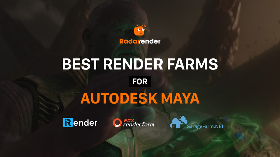 Best Maya render farm - Radarrender ranking