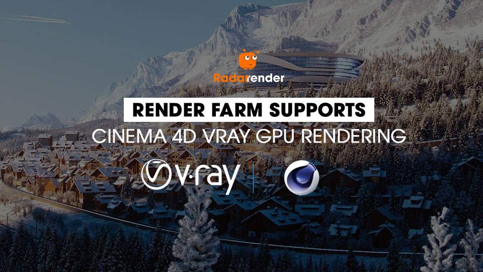 Cinema 4D Vray GPU rendering