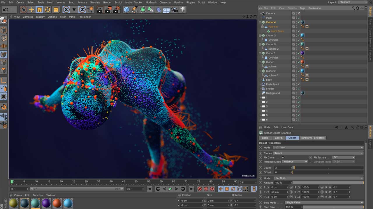 cinema 4d vs maya interface c4d