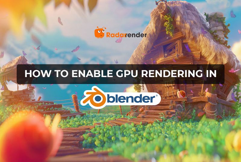 how to enable gpu rendering in blender