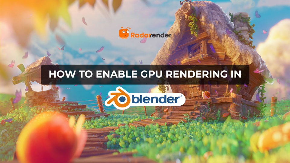 how to enable gpu rendering in blender