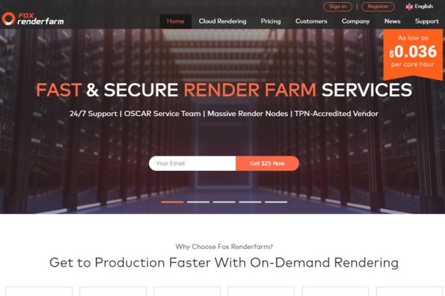 best render farm for cinema 4d 2023 foxrenderfarm