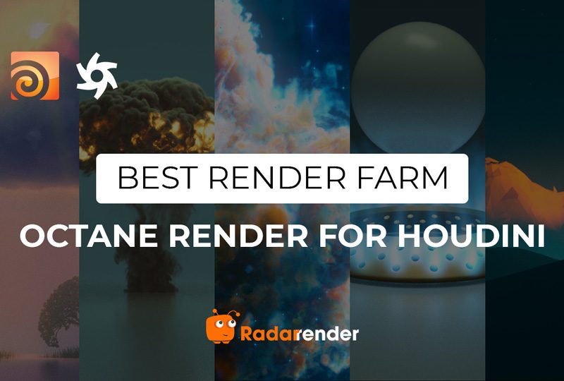best octane render for houdini render farm
