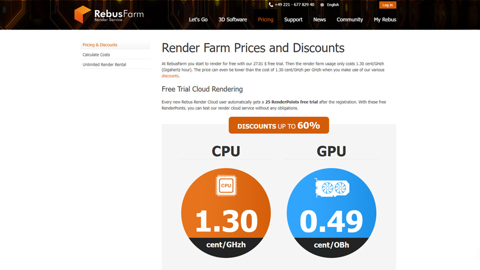 cut cost when using a render farm rebusfarm