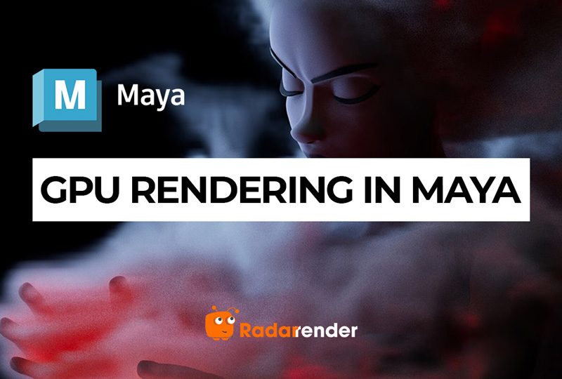 how to render with gpu in maya