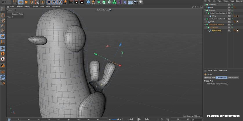 Modeling tools - Cinema 4D vs Maya