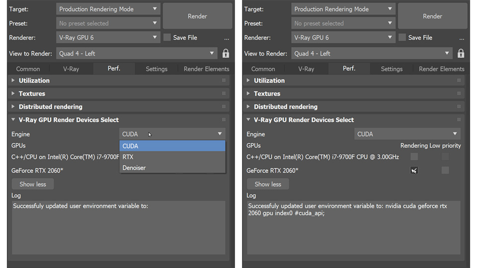 v-ray gpu rendering in 3ds max select render device gpu cpu