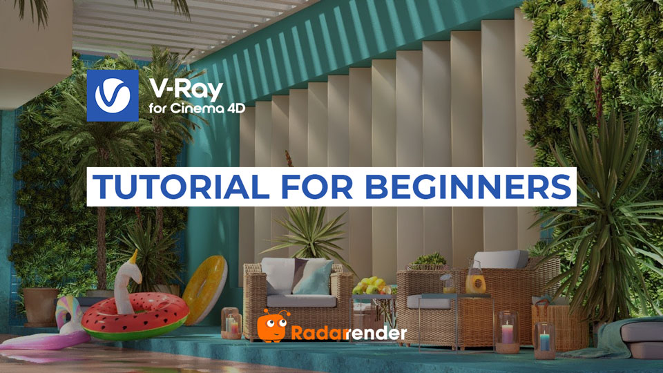 v-ray for cinema 4d tutorial for beginner