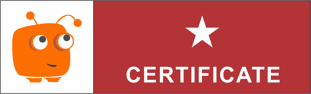 Radarrender certificate 1 star