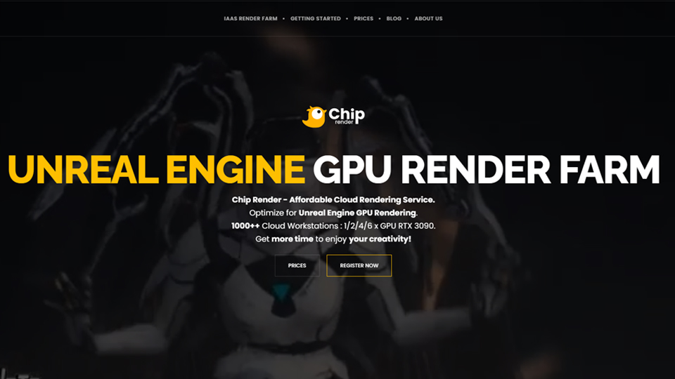 Best GPU render farm for Unreal Engine - Chip Render