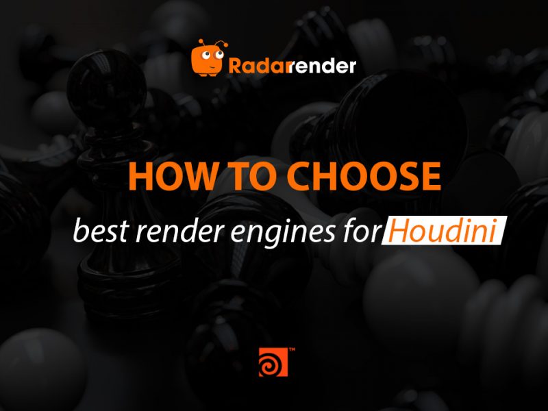 Exploring top 5 best render engines for Houdini - Title