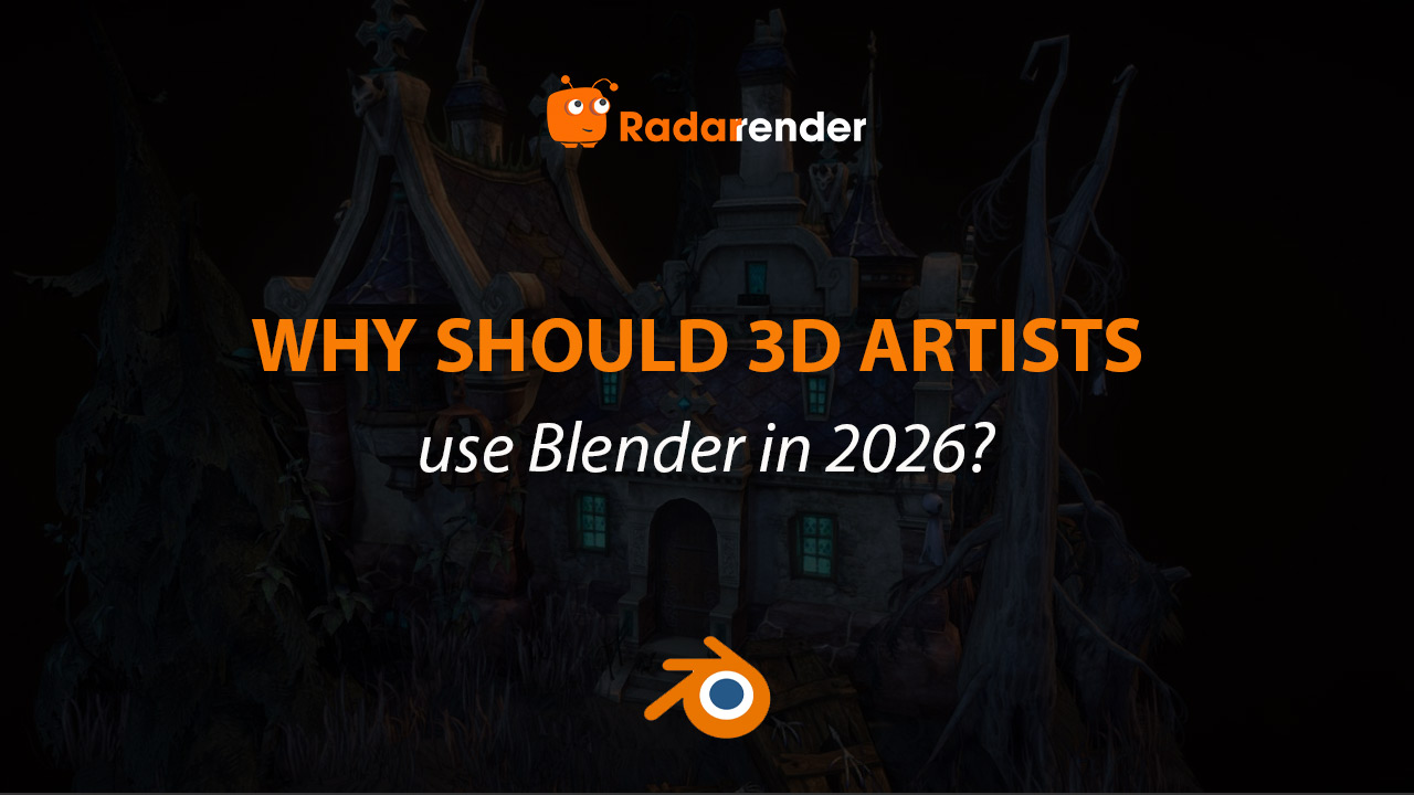 Why should 3D artists use Blender in 2026?