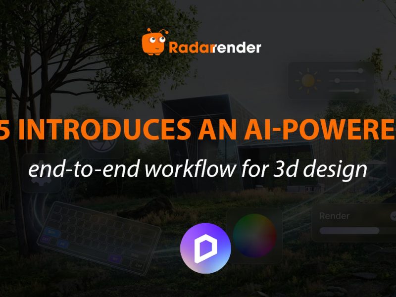 D5 Introduces an AI-Powered End-to-End Workflow for 3D Design