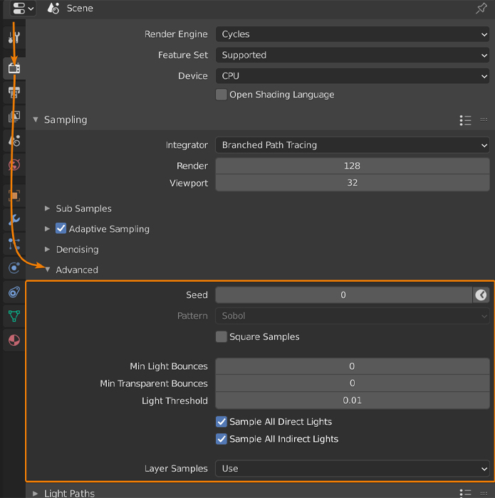 Best render settings for Blender Cycles 3 