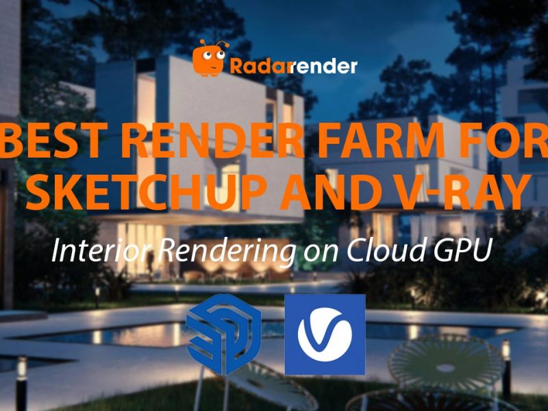 Best Render Farm for SketchUp and V-Ray: Interior Rendering on Cloud GP