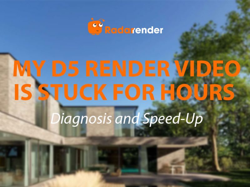 My D5 Render Video Export Is Stuck for Hours: Diagnosis and Speed-Up